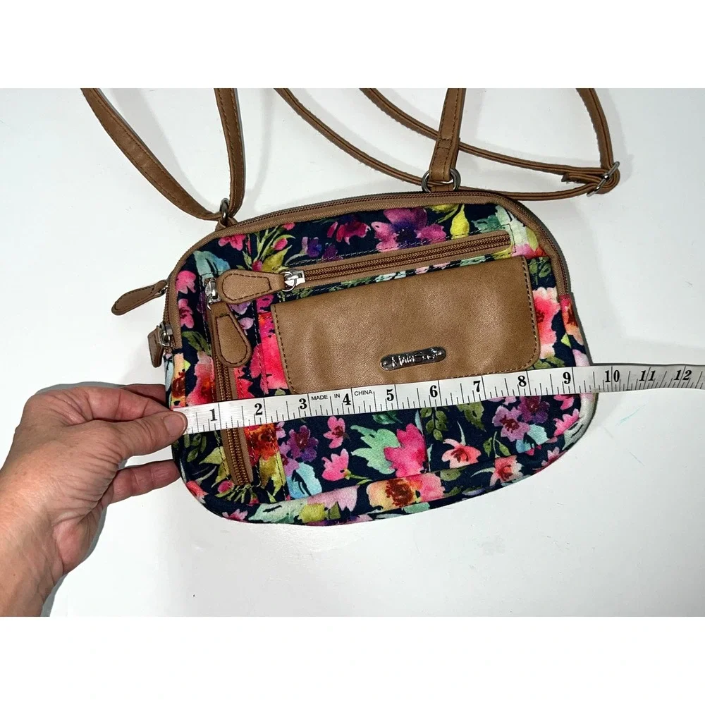 MultiSac Zippy Triple Compartment Crossbody Bag